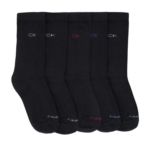NEW Calvin Klein Women's Crew Socks | 10 Pair Pack - Picture 3 of 5